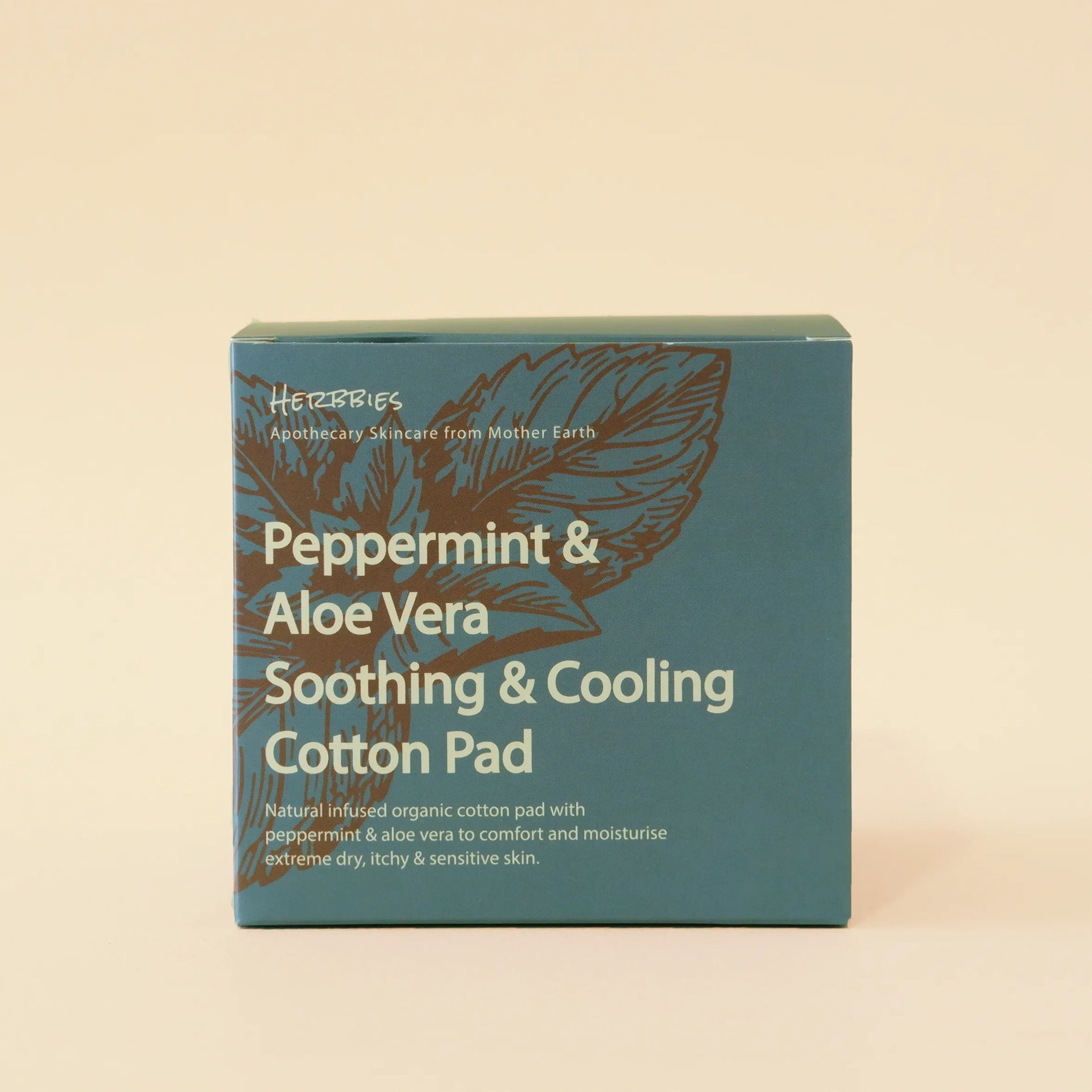 Peppermint & Aloe Vera Itch Soothing Pad – Herbbies Skincare