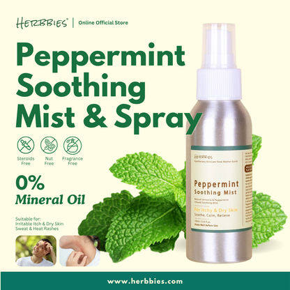 Peppermint Soothing Mist + Mugwort Balm Bundle